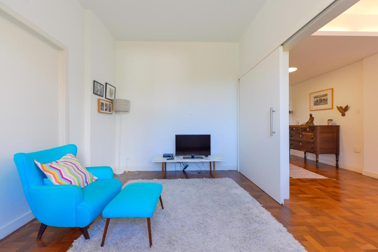 サンパウロLindo Apartamento No Coracao De Higienopolisアパートメント エクステリア 写真